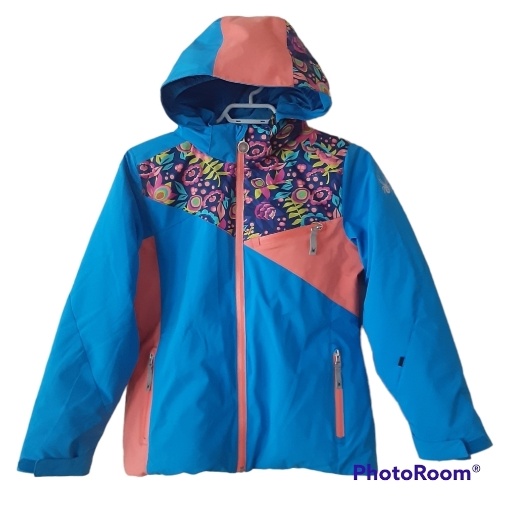 Spyder waterproof winter jacket,14 youth girls/XS women's
